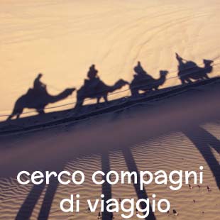 Alcuni viaggiatori che hanno già confermato il loro viaggio sarebbero felici di condividere la loro prossima esperienza con chi, come loro, ama girare il mondo. Un’occasione per allacciare nuove amicizie e per risparmiare. Contattaci se desideri unirti a loro.